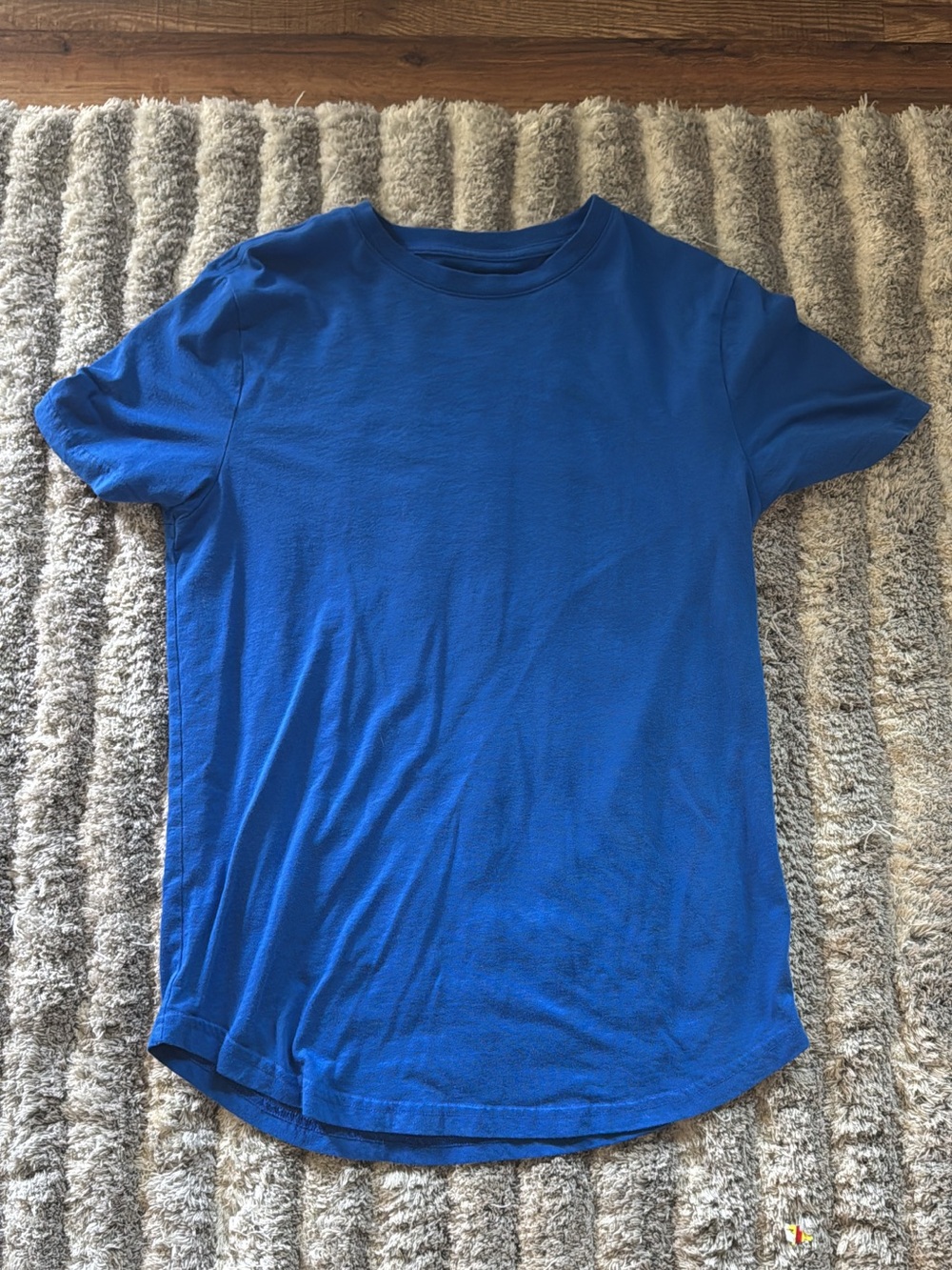 Men's Short Sleeve Crew T-Shirt in Bright Blue